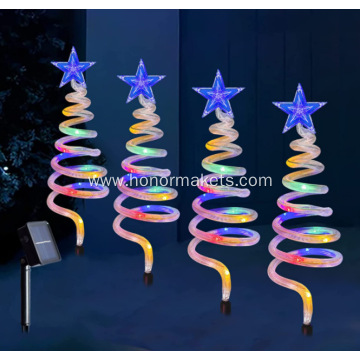 Solar LED Christmas Tree Decoration